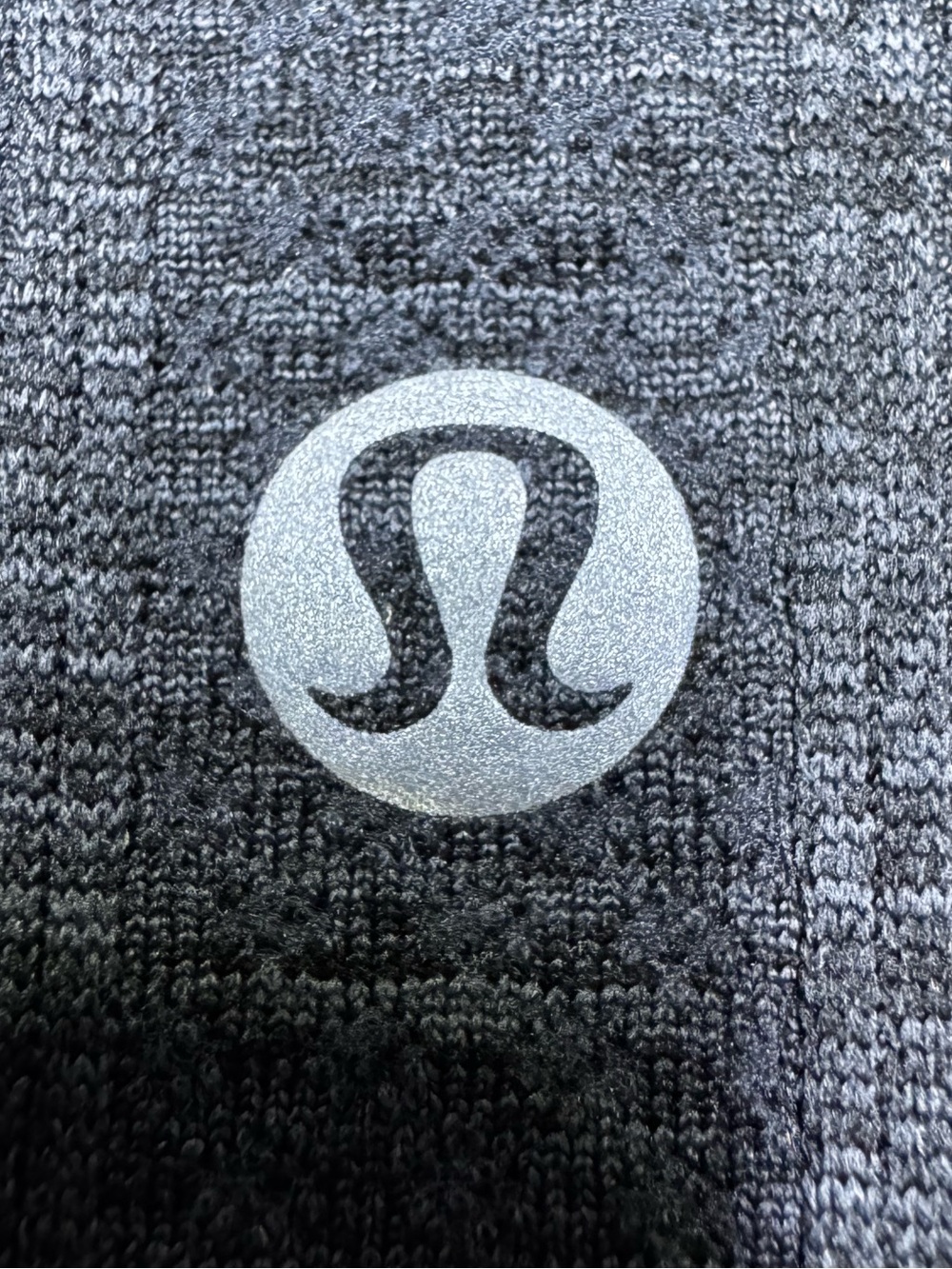 Lululemon Swiftly Tech Long Sleeve Heathered Gray Thumbhole Top Size 6 - Picture 5 of 5